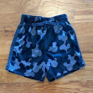 Camo Mickey Mouse shorts